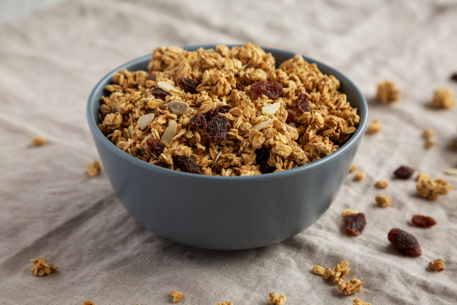 Bowl of Raisin Wheat