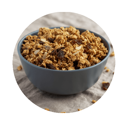 Bowl of Raisin Wheat