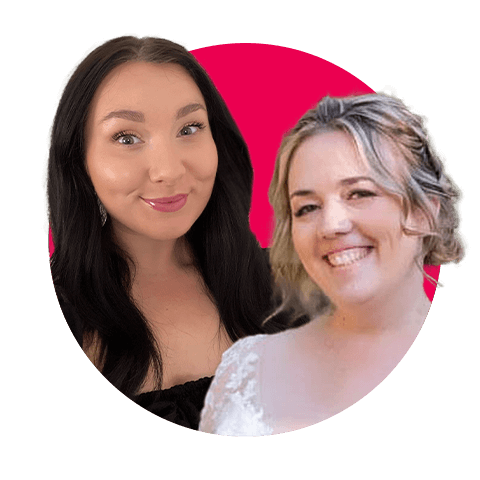 Isabel Woodcock and Faye Brooks