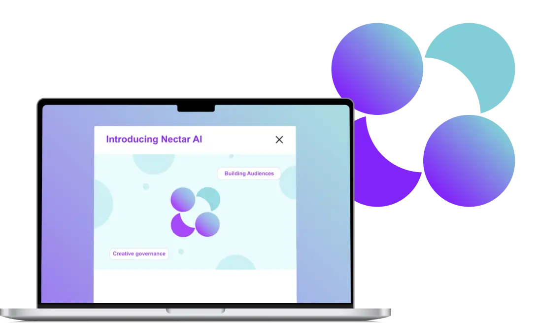 ai powered audience building graphic