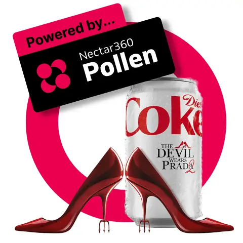 Diet Coke x The Devil Wears Prada 2 - Banner Graphic