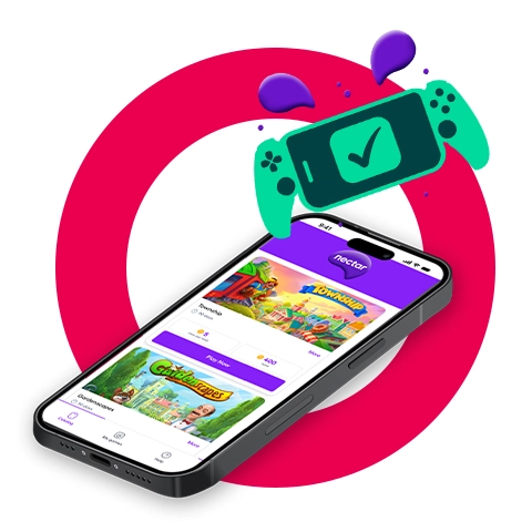 nectar arcade banner graphic